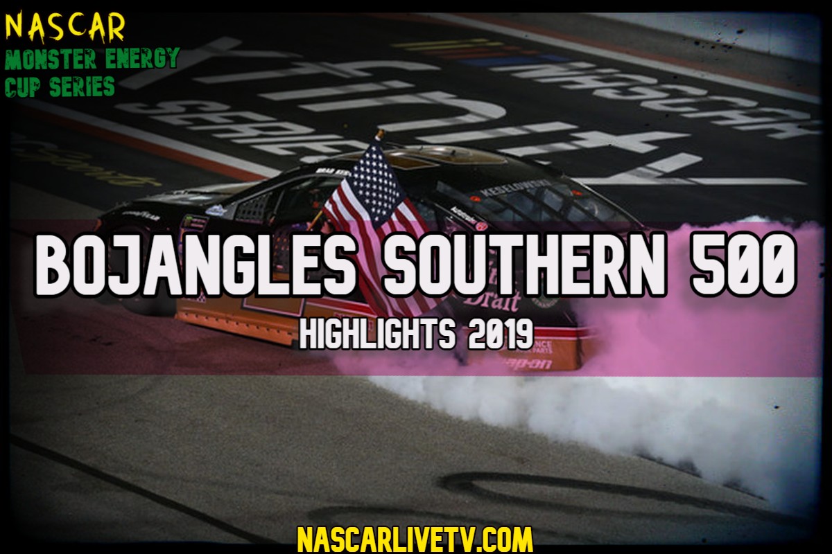 Bojangles Southern 500 NASCAR Highlights 2019